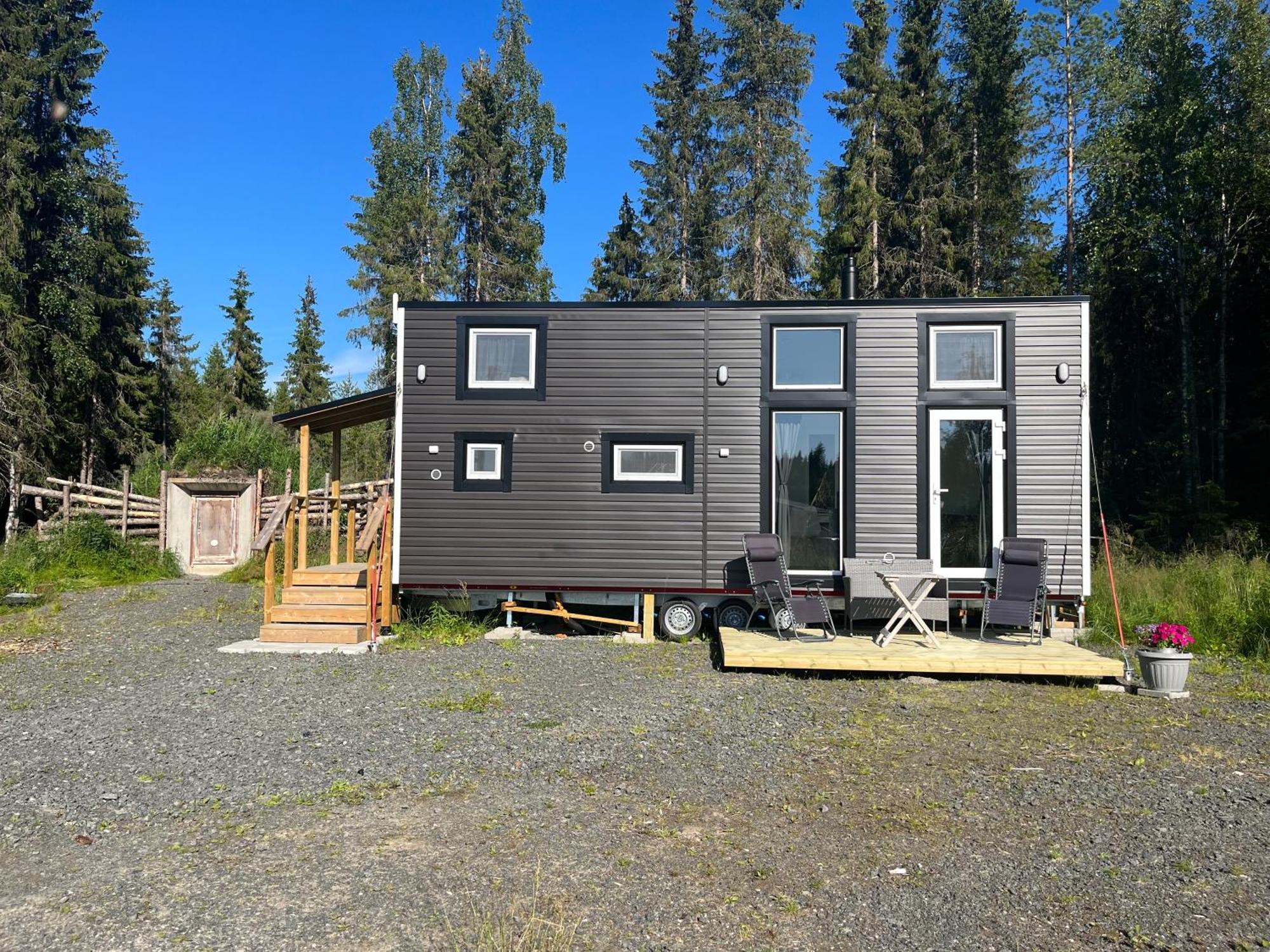Luxus Tiny House Saagala Tornio Exterior foto